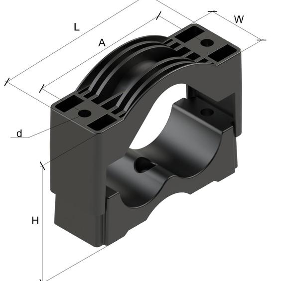Крепеж кабельный размеры