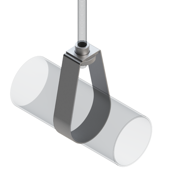 Хомут петлевой монтаж