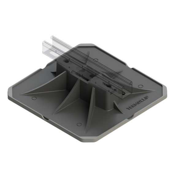 Кровельная опора монтаж