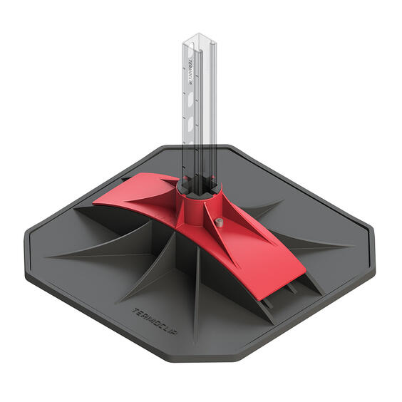 Опора поворотная монтаж