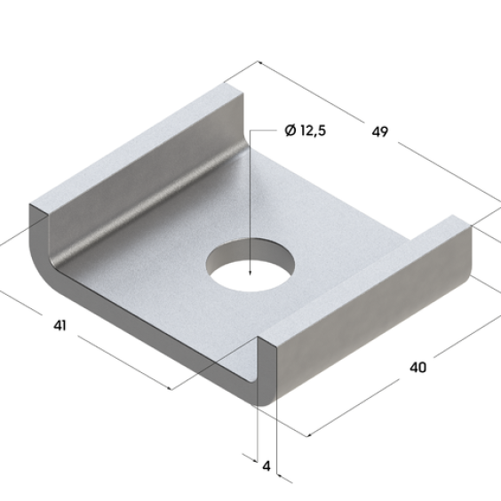 Шайба седельная размеры