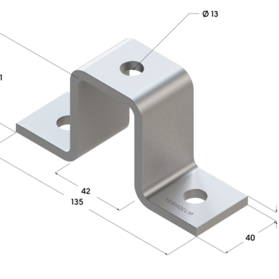 Скоба соединительная размеры