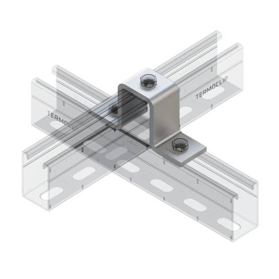 Скоба соединительная монтаж