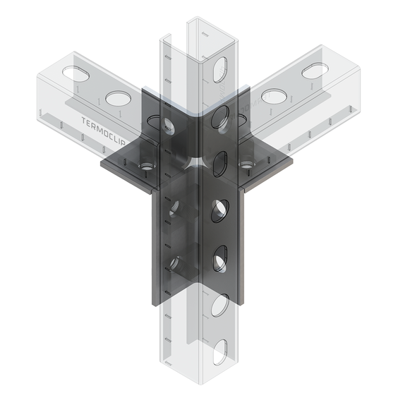 Соединитель 3D монтаж