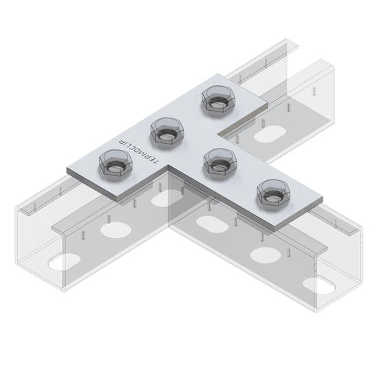 Пластина соединительная монтаж
