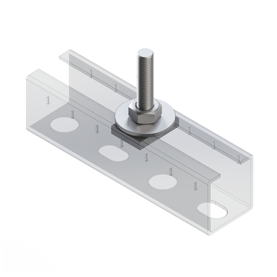 Болт T-образный монтаж