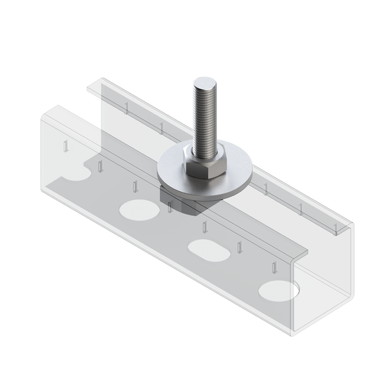 Болт T-образный монтаж