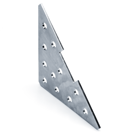 Пластина соединительная треугольная усиленный