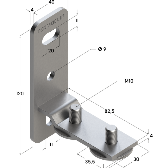 Фланец торцевой поперечный размеры